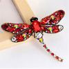 Vintage Women Fashion Dragonfly Teardrop Brooch Pin Exquisite Design Corsage Jewelry Gift