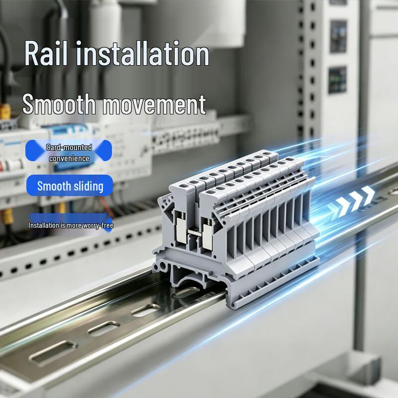 Andatong UK2.5B Rail-Mounted Terminal Blocks & Accessories