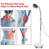 Floor Stand IR Infrared Heating Therapy Lamp Beauty Salon Physiotherapy Light 9 Gears Temperature Folding Design (100-240V)  275W