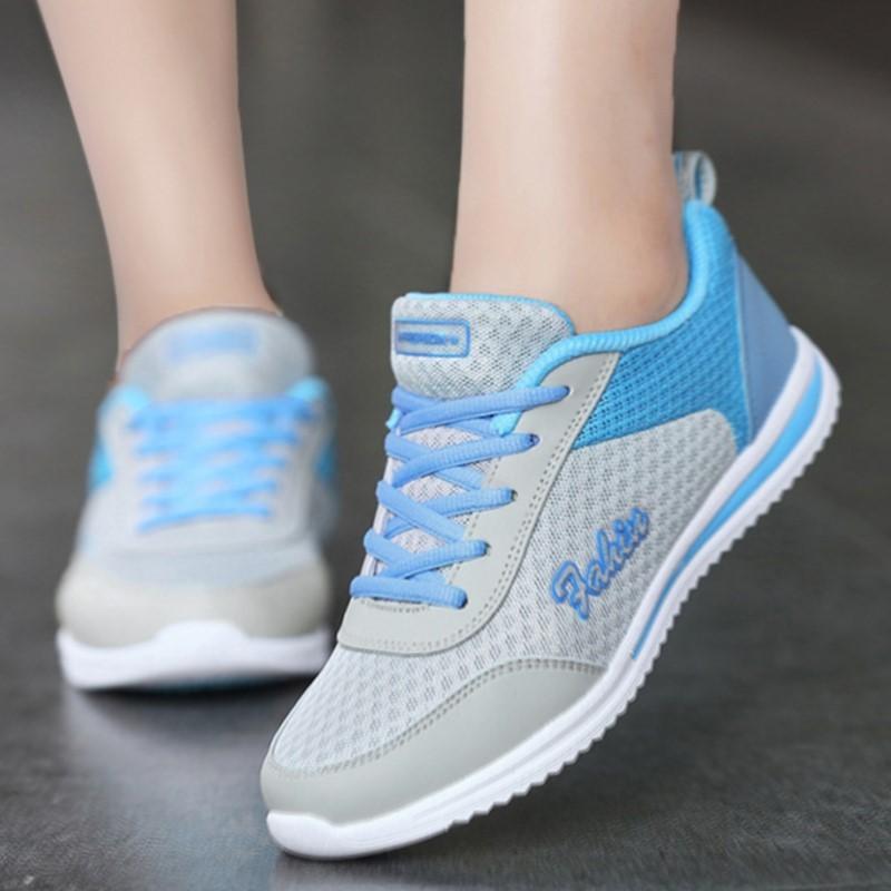 Fashion Women Sneakers Fashion Lace Up Shoes Woman Sneakers Flat Shoes For Women Soft Solid Color Tenis Feminino Female Footwear