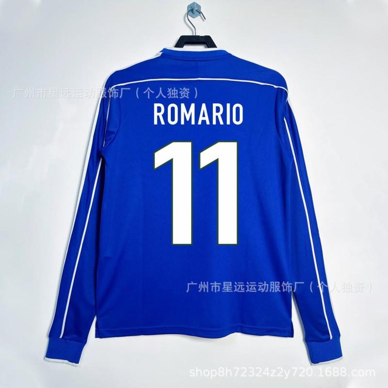 98 Brazil Retro Football Jersey Short Long Sleeve National Team World Cup Soccer Shirt Men Women Sports
