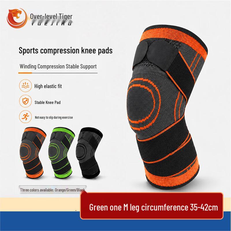 Вязаный спортивный наколенник Yueji Tiger