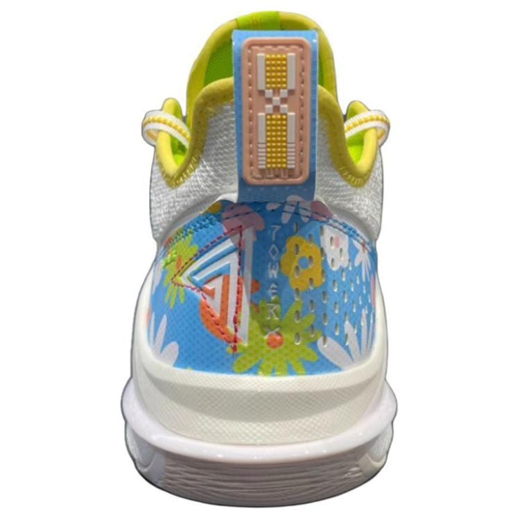 Баскетбольные кроссовки Li Ning Power 10 Low top Мужские Бело-синие ABAT089-2