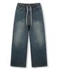 ULIFEZIP Tarin Banding Wide Washed Denim Pants 3 Colors [Ulzd_0052]