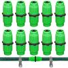 10Pcs Expandable Garden Hose Repair Kit Easy Fix Simple Installation Durable Compatible with Most Hose Water Pipe Repair Joint