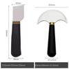 Leather Skiving Knife Trimming Paring Tool for DIY Leathercraft Manual Cutting Shaver Handmade Craft