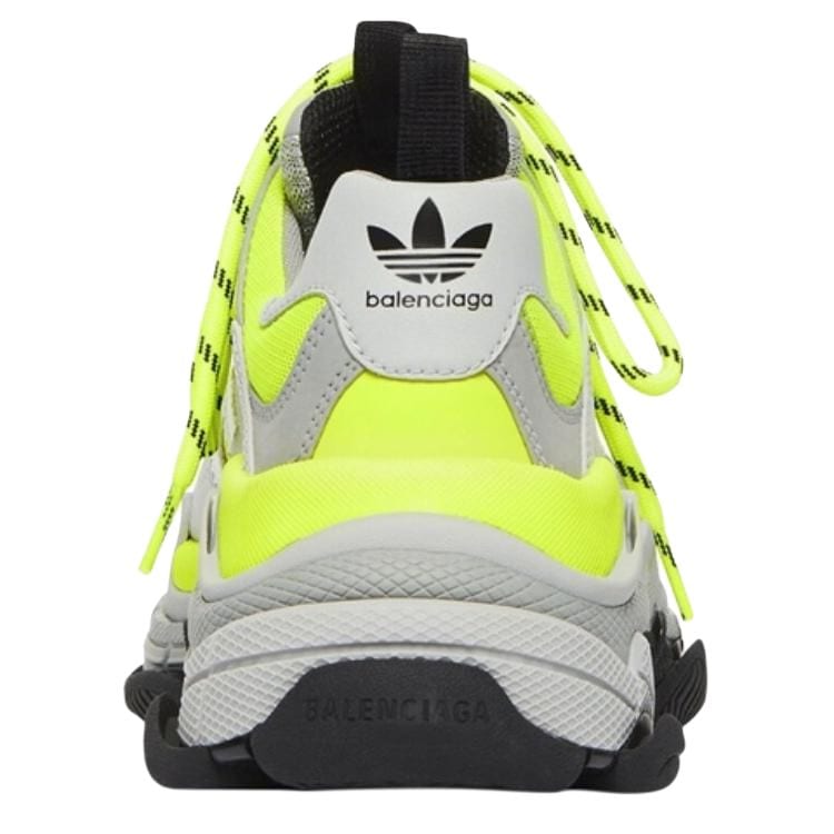 Balenciaga X Adidas Triple S Флуоресцентный Желтый 712821W2ZB57512
