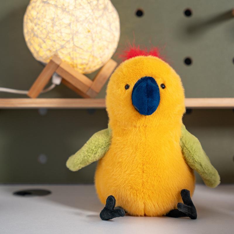 Летняя Новая Мода Милый Плюшевый Попугай Багби Кукла Игрушка