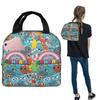 The Amazing World Of Gumball Insulated Lunch Bag for Women Children Portable Food Boxes Thermal Lunch Box Tote