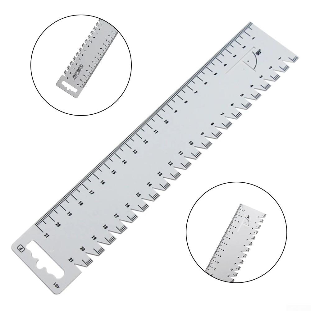 Удобная длина DIY Швейная линейка для лоскутного шва Инструменты для линейки лоскутных одеял