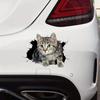Car Sticker Cute 3D Cat Personality Block Body Scratch Auto Motorcycle Universal Stickers Car Accessories  accesorios para auto