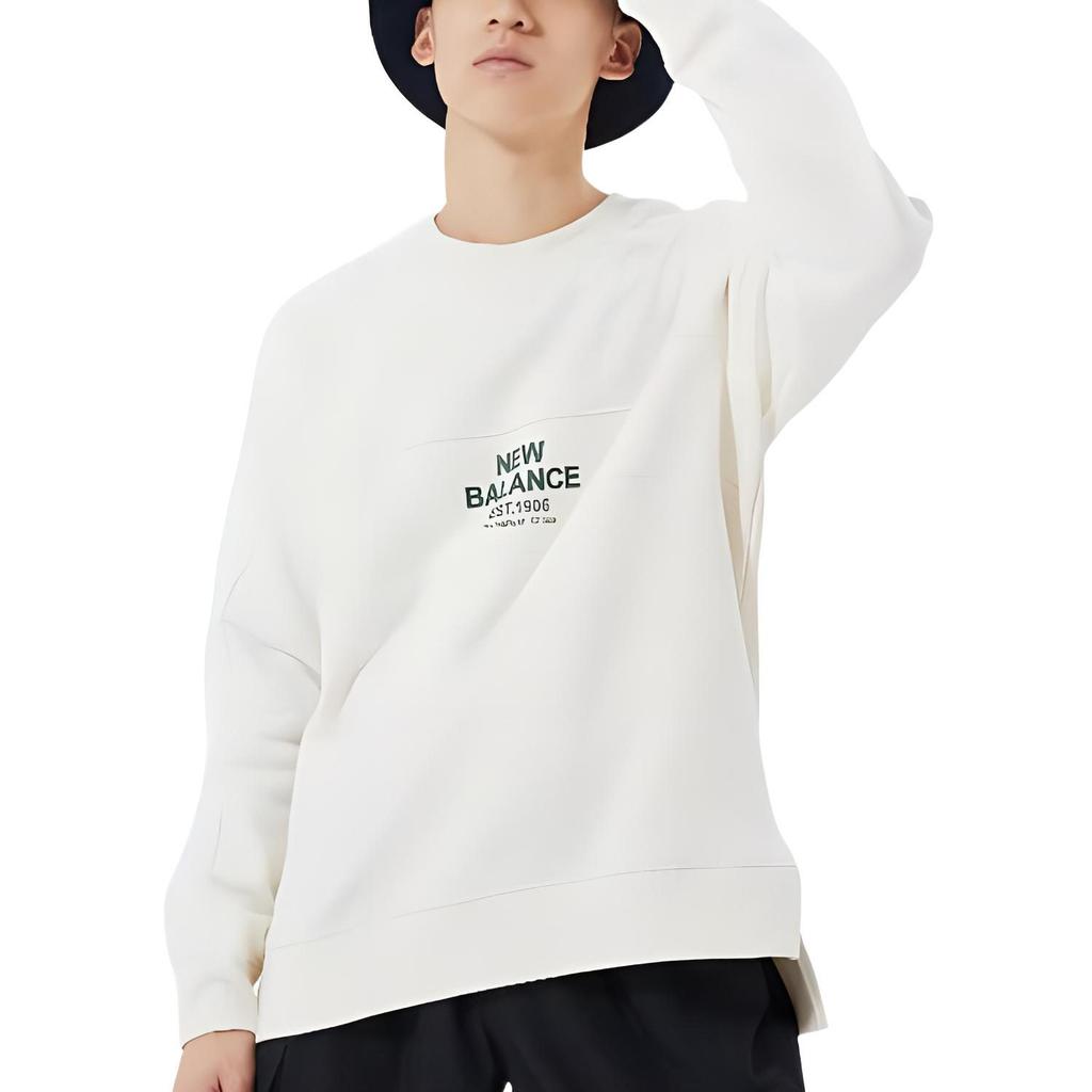 New Balance Sweatshirt Men's White AMT14319-NMC