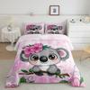 Gothic Decor Comforter Set Twin Size Boys Boho Moth Down Comforter Men Gothic Sugar Skull Comforter Galaxy Starry Sky Halloween Gothic Beddi