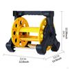 Garden Hose Reel Cart Portable Rewind Prevent Twisting Multifunctional Tube Storage
