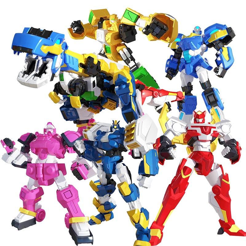 Mini Special Forces Toy Super Dino Power Mecha Transformation Robot For Boys