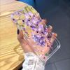 Акварельный фиолетовый глициния и ирис Чехол для телефона для IPhone 14 15 16 17 13 12 11 Pro Max Plus 12 13 Mini Защитная крышка из ТПУ
