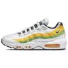 Кроссовки мужские Air Max 95 Essential Лимонно-лаймовые Белые Черные Зелено-яблочные DQ3429-100