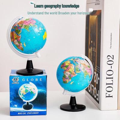 Детский образовательный настольный глобус - Учебное пособие по географии и подарок для учеников начальной школы