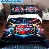 Arsenal Football Club Crest 3PCS Bedding Set 2D Printing (Includes 1 Duvet Cover + 2 Pillowcases Coreless), Bedroom decor,Fan gift
