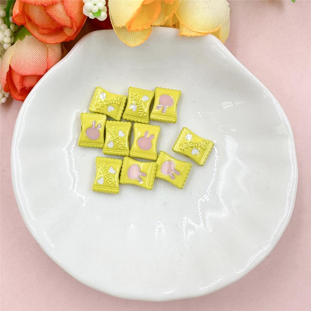 Jewelry Making 9.7*12.6mm Alloy Dripping DIY Beading Material Cute Candy Beads Fashion for Bracelet Necklace 10pcs