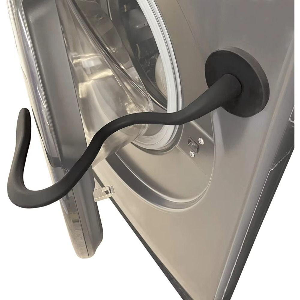 Easy-Install Washer Door Prop-Stabilizer Snake-like Structure Flexible Washer Door Prop RV Laundry