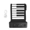 88 Key Hand Roll Piano 128 Tones USB MIDI BT Portable Folding Piano for Beginners