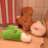 Garlic Onion Cartoon Ginger Vegetable Plush Toy Cute Kitchen Decoration Creative