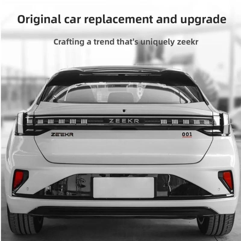 Для Zeekr 001 007 009 7X Черненый Значок Автомобиля Задний Логотип Спортивные Модифицированные Буквы Декорация Кузова Модификация Аксессуары