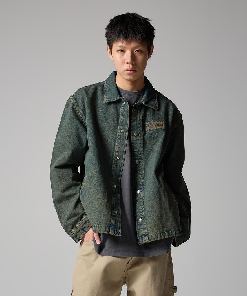 Dickies Джинсовая куртка Lewistown Глубокий зеленый
