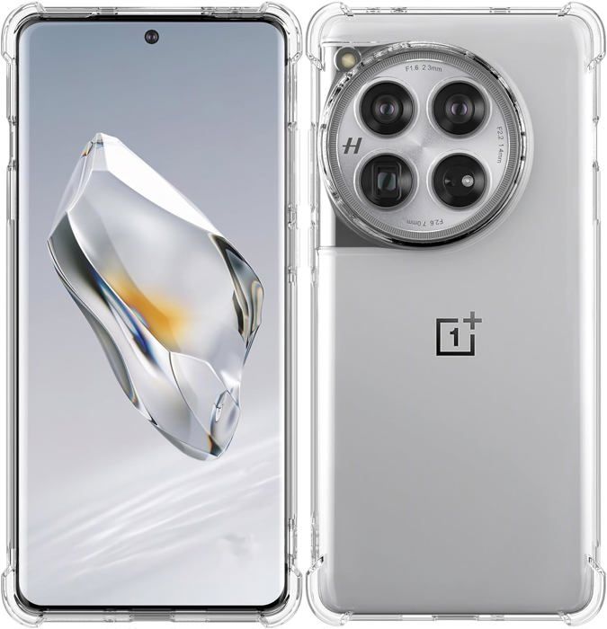 Coque pour OnePlus 12 5G - Antichoc Protection TPU Souple Transparent Phonillico®