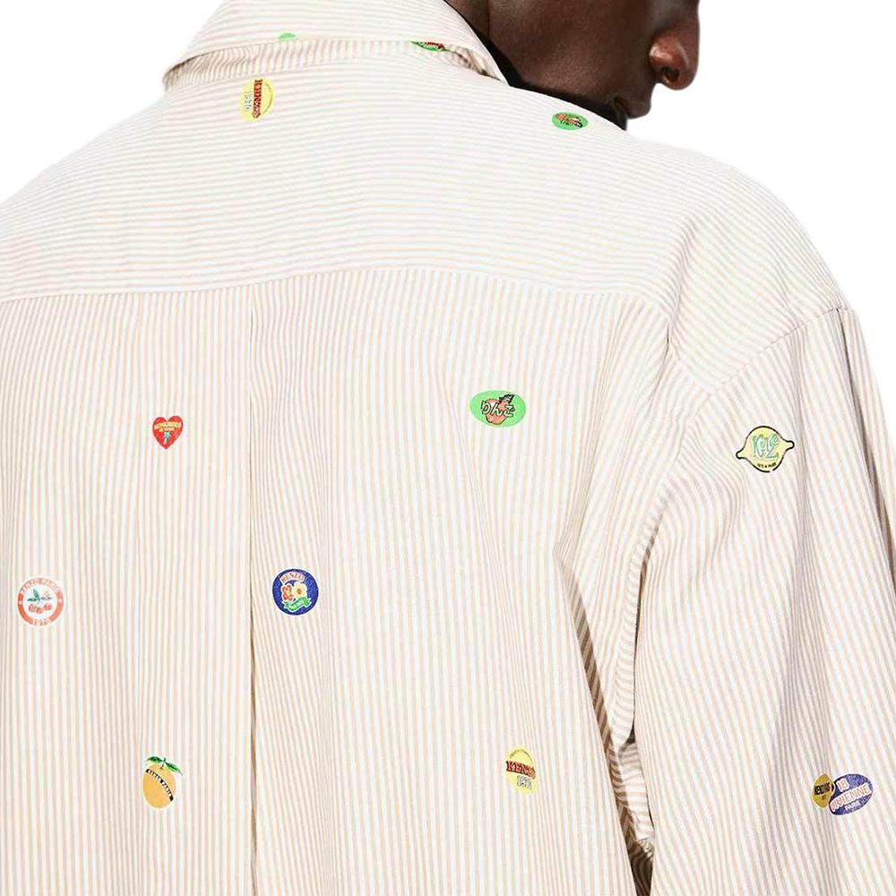 Kenzo Fruit Stickers striped shirt FE55CH5079A1-12