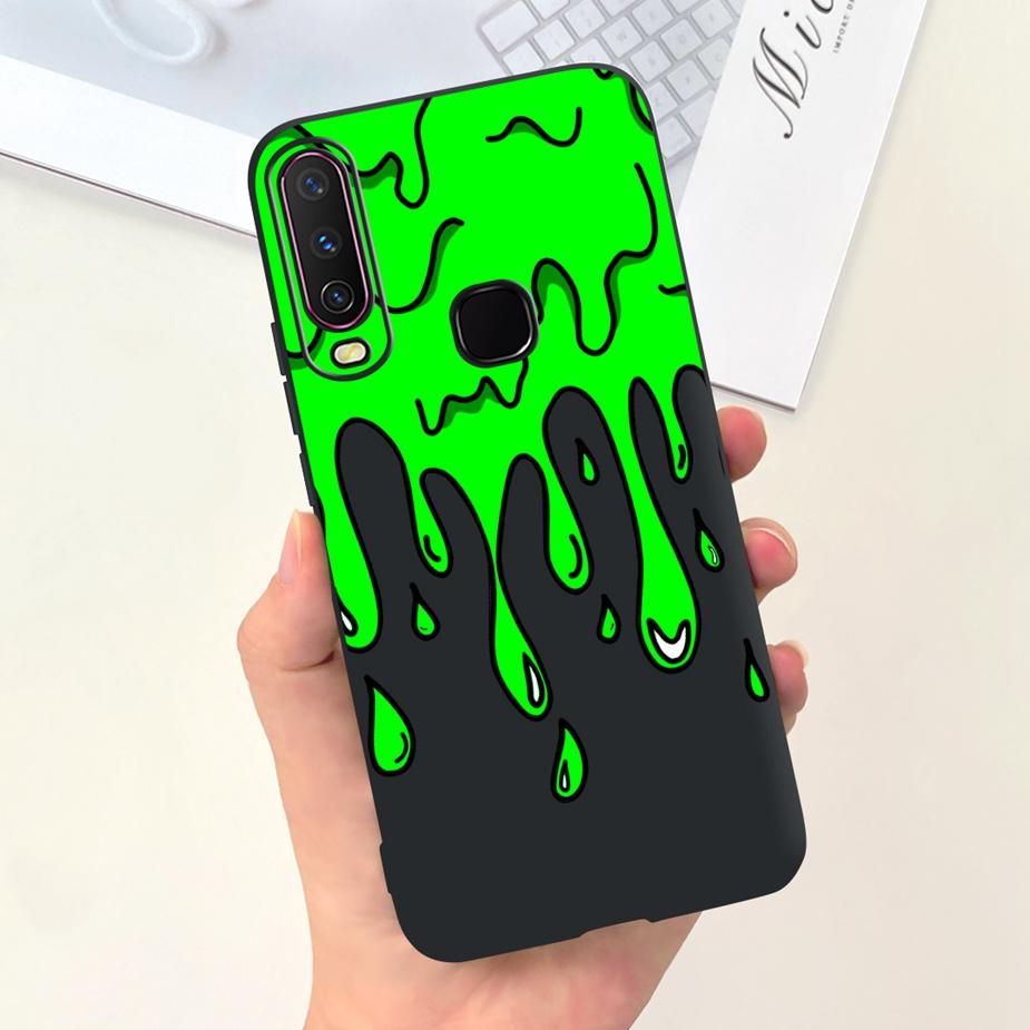 Чехол для Vivo Y12 Чехол для Vivo Y15 Y17 1902 1904 Милый Модный Мультяшный Чехол Мягкий Силиконовый Чехол для Телефона Для Vivo Y15 Y 12 17 VivoY12 Чехлы