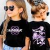 KPop Охотники на демонов Детская одежда Летняя Мультяшный Derpy Тигр Одежда Модная Футболка для Мальчиков Детская Футболка Топ