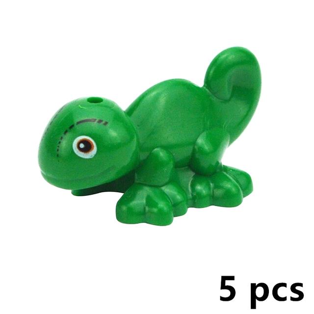 MOC Город Животные Строительные Блоки Фигурки Коза Овца Орел Сова Панда Попугай Чайка Пингвин Зоопарк Рам Аксессуары Кирпичики Игрушка Подарок