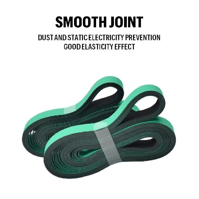 Anti static elastic conveyor belt with a circumference of 1850-2800mm, customizable in different specifications