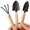 3pcs/Set Premium Gardening Tool Flower Rake Spade Beach Soil Scoop Growing Garden Flower Pots Household Plant Pine Soil Shovel