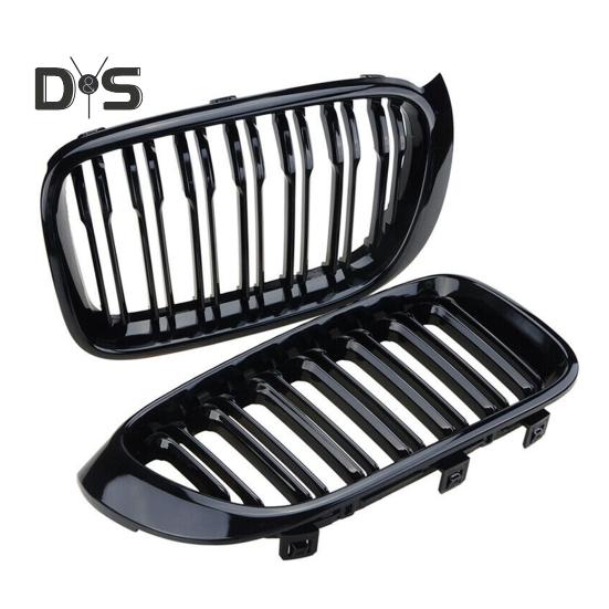 Глянцевые черные передние решетки 51117338571 51117338572 51137367422 для BMW X3 X4 Series F25 F26 14-16
