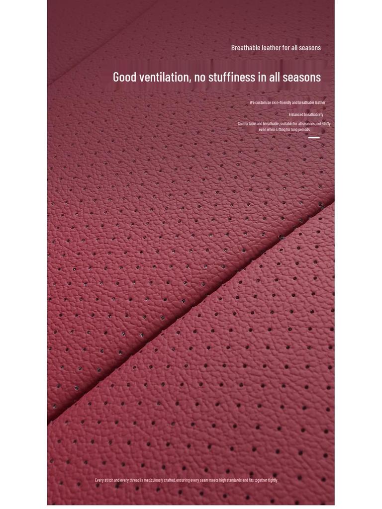 All-Season Universal Car Seat Cover for Hongqi H5: Full Wrap, Upgraded Design Seat Cushion