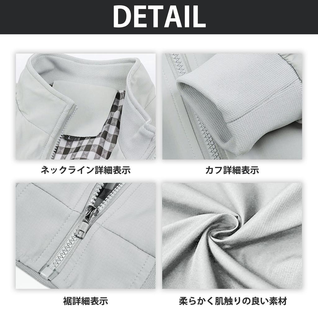 Stadium Light Stylish Large Size [CEEN] Мужская куртка, Весенняя/Осенняя одежда, Блузон, Куртка, Повседневная, Тонкая, Куртка, Однотонная, Верхняя одежда, Джемпер,