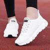 New Flying Weaving Women's Shoes Versatile Lightweight Women's Shoes Lace Up Casual Shoes Fashion Sports Shoes Women's