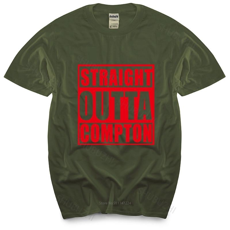 Новое поступление мужская футболка летняя NWA Straight Outta Compton Футболки Хлопок NWA Футболки мужская хлопковая футболка большего размера