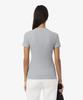 LACOSTE Женская облегающая футболка с коротким рукавом в рубчик Tf5538-56G Cca