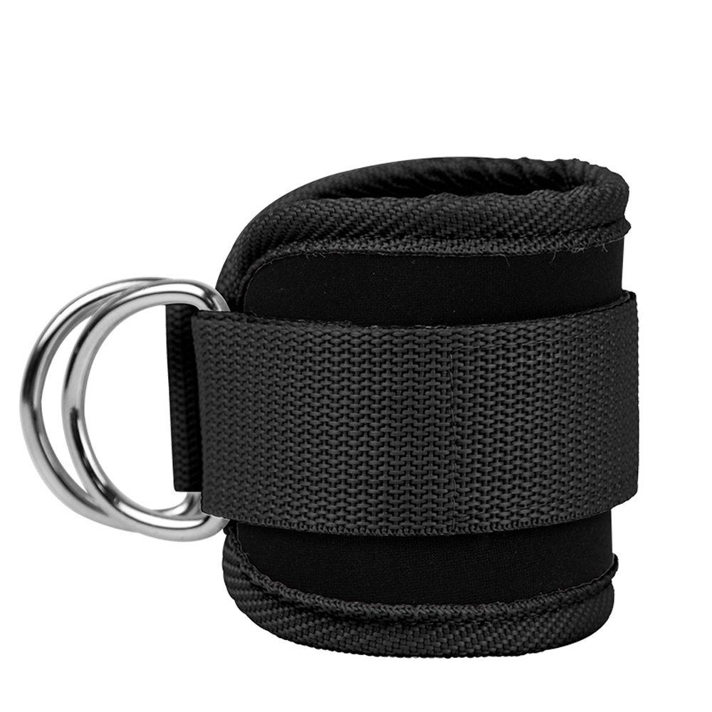 Glute Workouts Cable Ankle Straps Double D-Ring Ankle Cuffs Gym Workouts Leg Strength Trainer