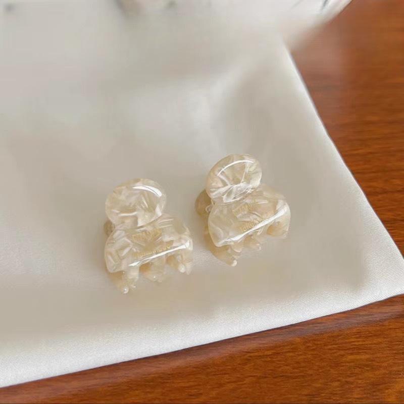 2 шт./пара Мини 2 см Ацетат Маленькие Заколки-крабики для волос Боковые заколки Ацетатные крабики для волос для девочек Милые заколки Женские аксессуары для волос