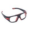 Basketball Sports Glasses Black PC Anti Collision Lightweight Myopic Frame with Lanyard Glasses Case Football Goggles Glasses