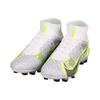 Nike Кроссовки унисекс Mercurial Superfly 8 Elite FG White Volt Металлик-Серебристый Черный CV0958-107