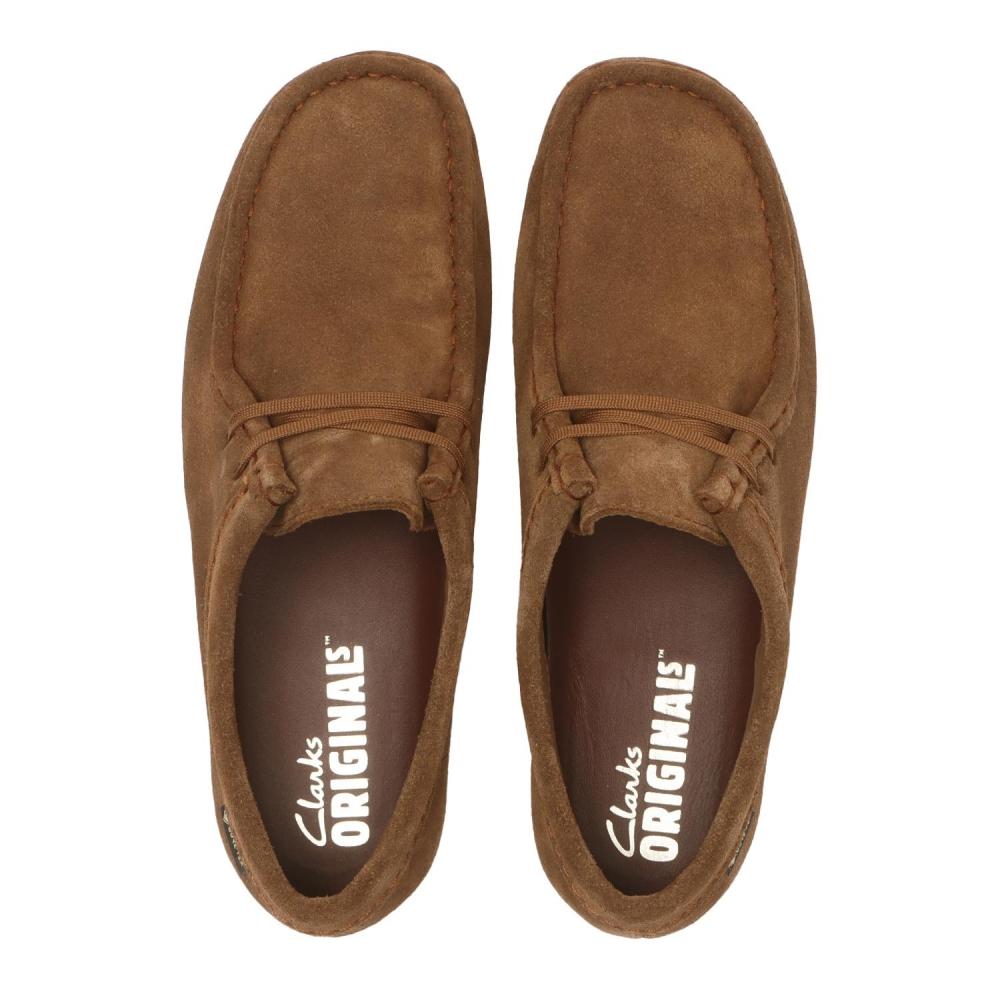 Clarks Wallabee.gtx 26186544 Коричневая замша