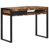 Multi Color Desk 100 x 50 x 75 cm Solid Reclaimed Wood