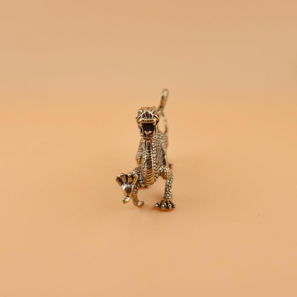 Brass Chinese Ox Year Mascot Incense Sticker