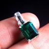 Blue Topaz Emerald Amethyst Black Onyx Pendant 925 Sterling Silver Fine Jewelry Women Pendant